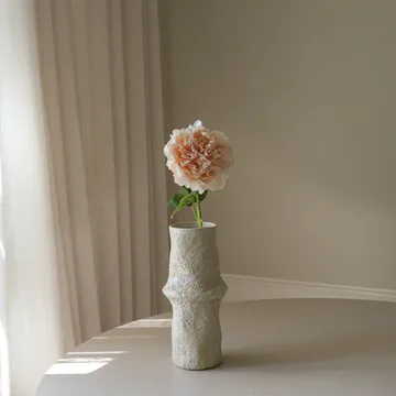 pioen kunstbloem - Light pink, 56 cm, 1 stuks - Botané