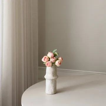 Rozen kunstboeket - Mini, lichtroze 10 st. - Botané