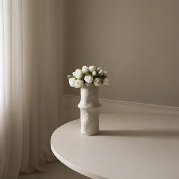 Rozen kunstboeket - Mini, wit 10 st. - Botané