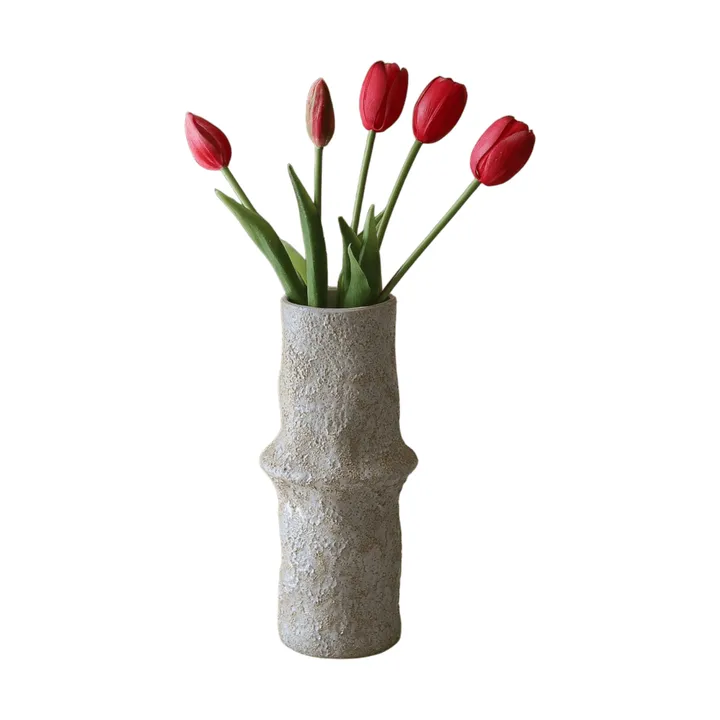 Tulpen kunstboeket - Light red, 5 stuks - Botané