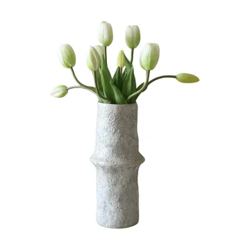 Tulpen kunstboeket - Wit, 10 st. - Botané