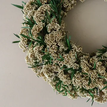 Whisper Meadow Wreath krans - Risblomma, Ø40 cm - Botané