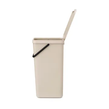 Afvalbak Sort & Go 40 L - Zacht beige - Brabantia