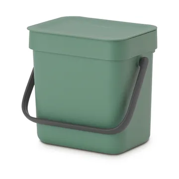 Afvalemmer Sort & Go 3 L - Fir Green - Brabantia