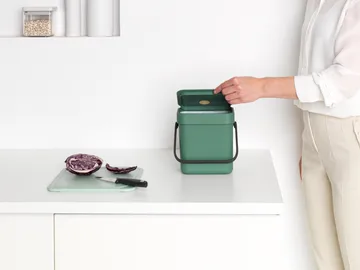 Afvalemmer Sort & Go 3 L - Fir Green - Brabantia