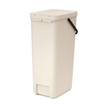 Afvalemmer Sort & Go 40 L - Zacht beige - Brabantia