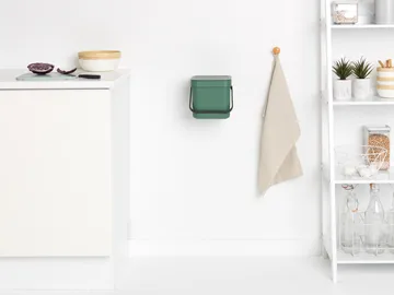 Afvalemmer Sort & Go 6 L - Fir Green - Brabantia