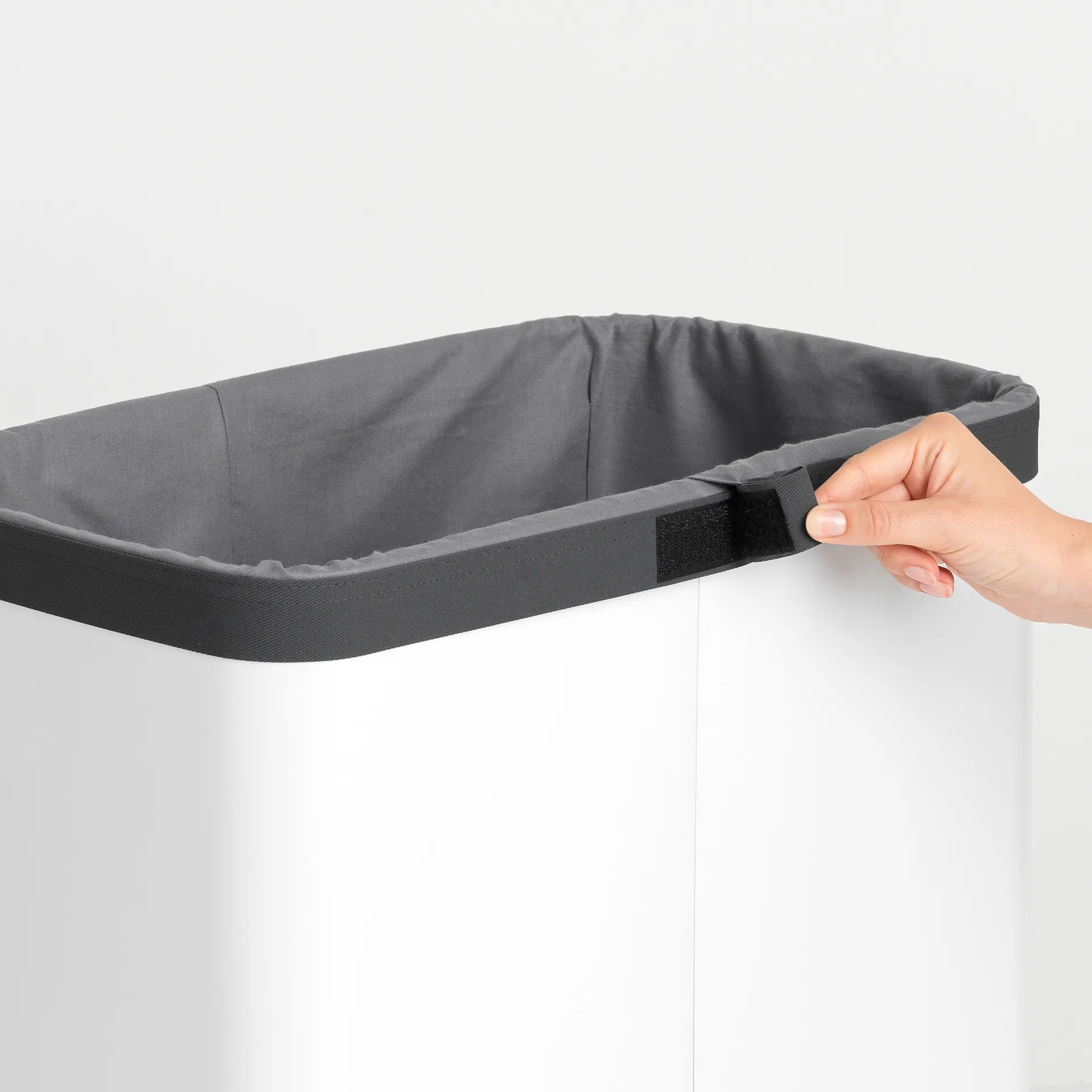 Binnenzak voor Bo wasmand 60 L, Grijs Brabantia