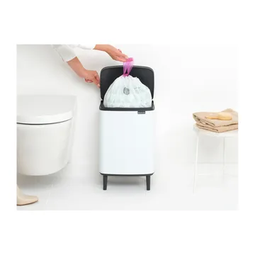 Bo afvalbak hoog 12 L - Wit - Brabantia