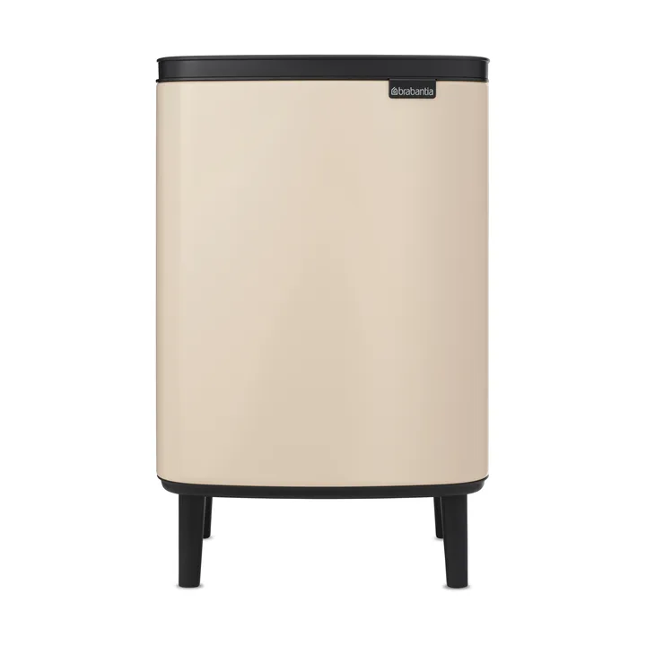 Bo afvalbak hoog 12 L - Zacht beige - Brabantia