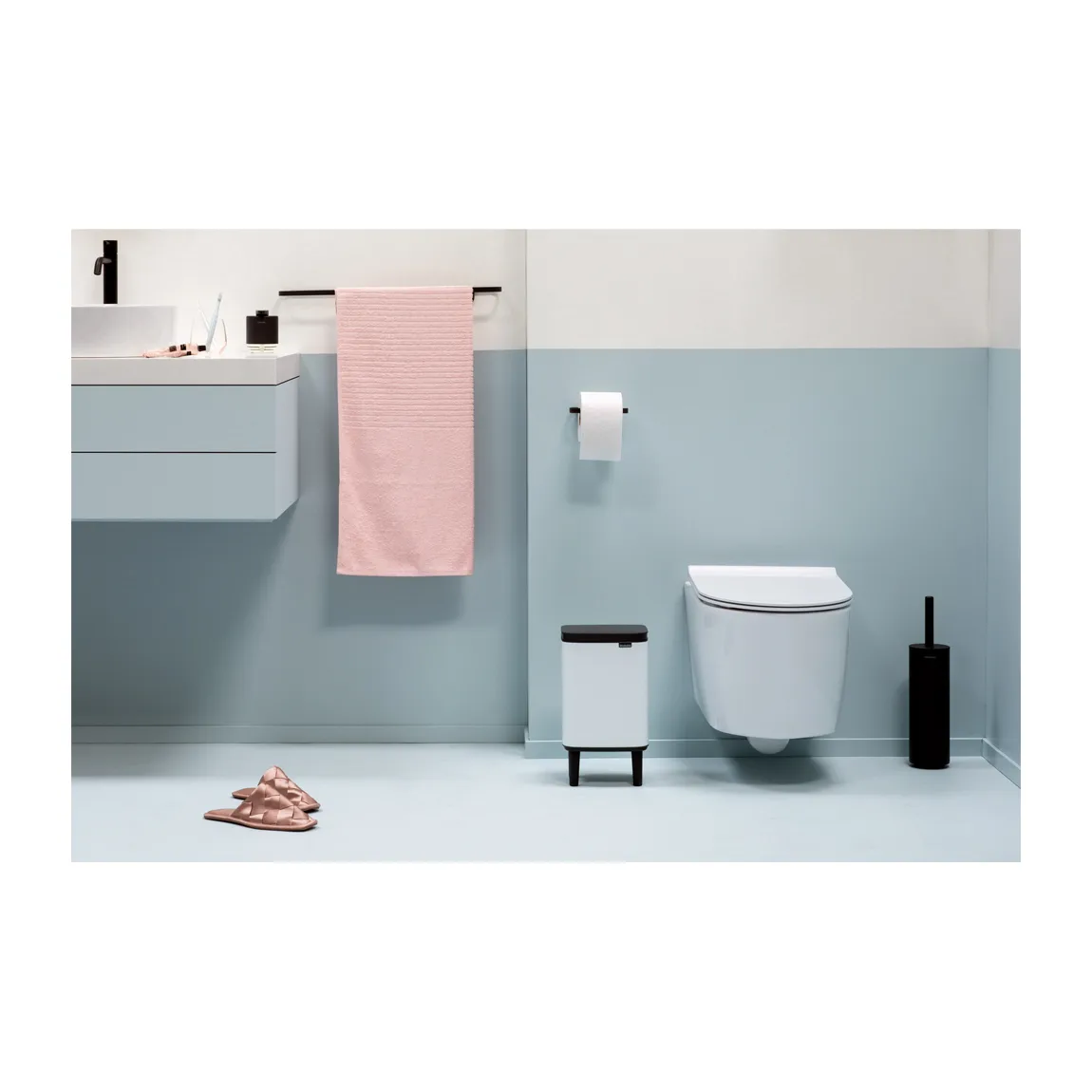 Bo afvalbak hoog 4 L, Wit Brabantia