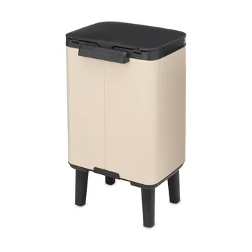Bo afvalbak hoog 4 L - Zacht beige - Brabantia