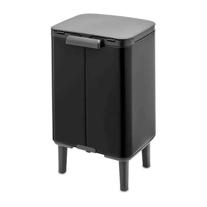 Bo afvalbak hoog 7 L, Matzwart Brabantia