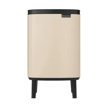 Bo afvalbak hoog 7 L - Zacht beige - Brabantia