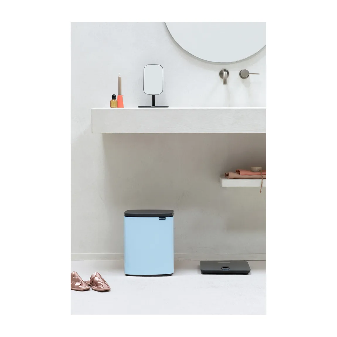 Bo afvalemmer 12 l, Dreamy Blue Brabantia