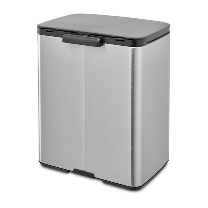 Bo afvalemmer 12 l, Matgeborsteld staal Brabantia