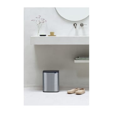 Bo afvalemmer 12 l - Matgeborsteld staal - Brabantia