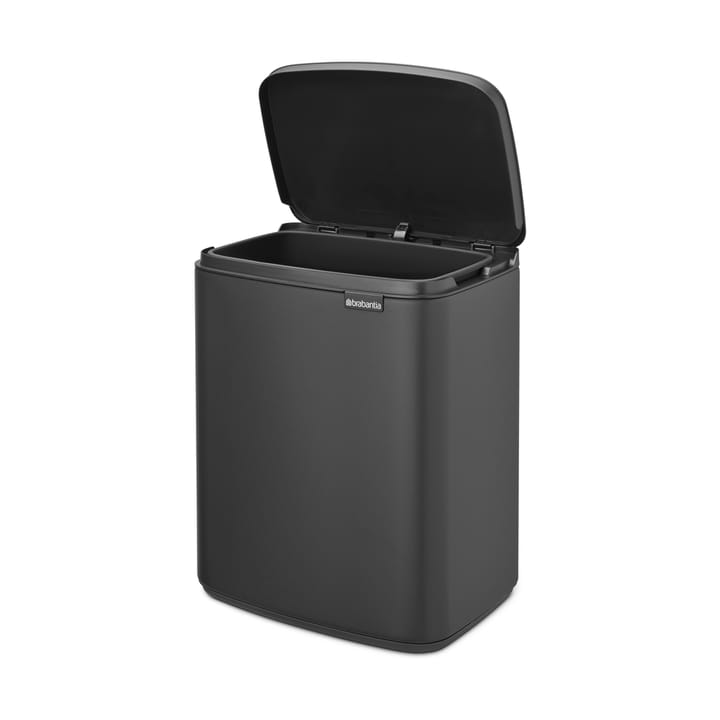 Bo afvalemmer 12 l, Mineral Infinite Grey Brabantia