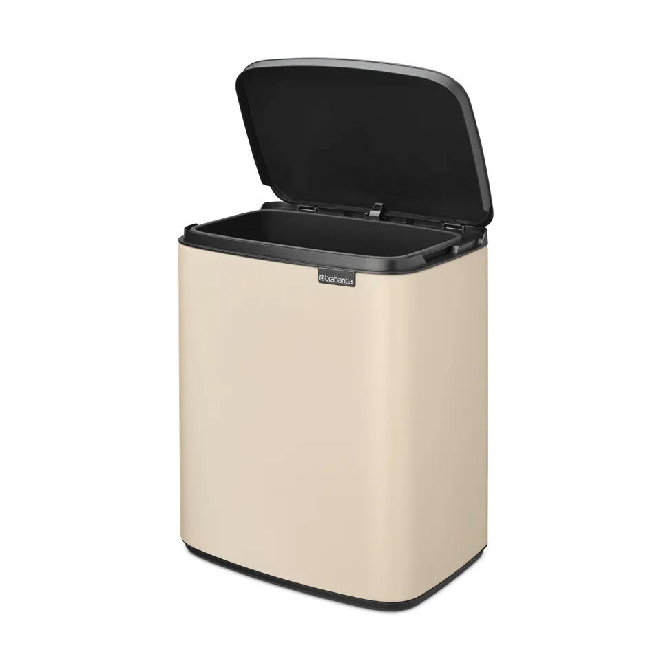 Bo afvalemmer 12 l, Soft Beige Brabantia