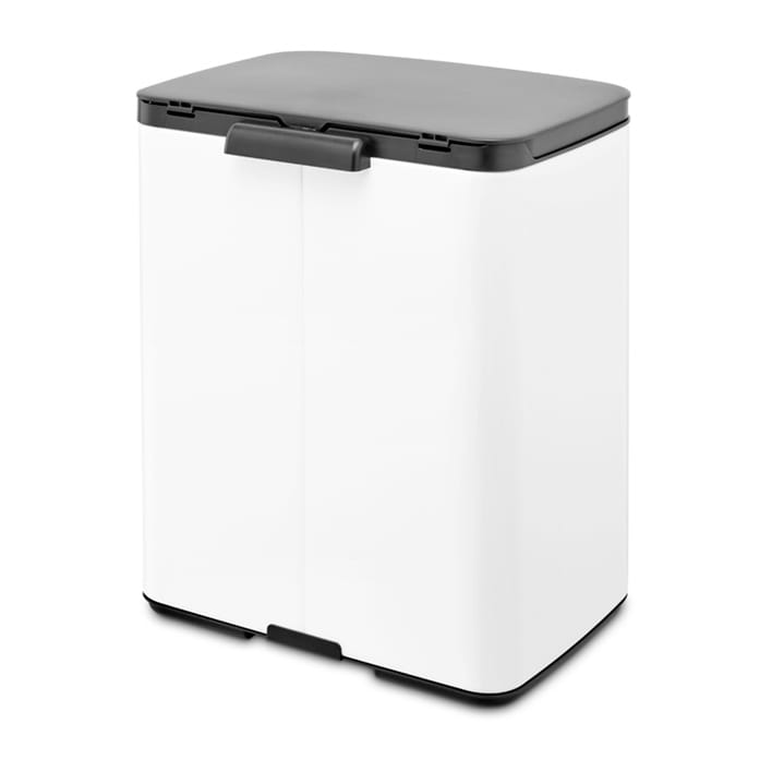 Bo afvalemmer 12 l, Wit Brabantia