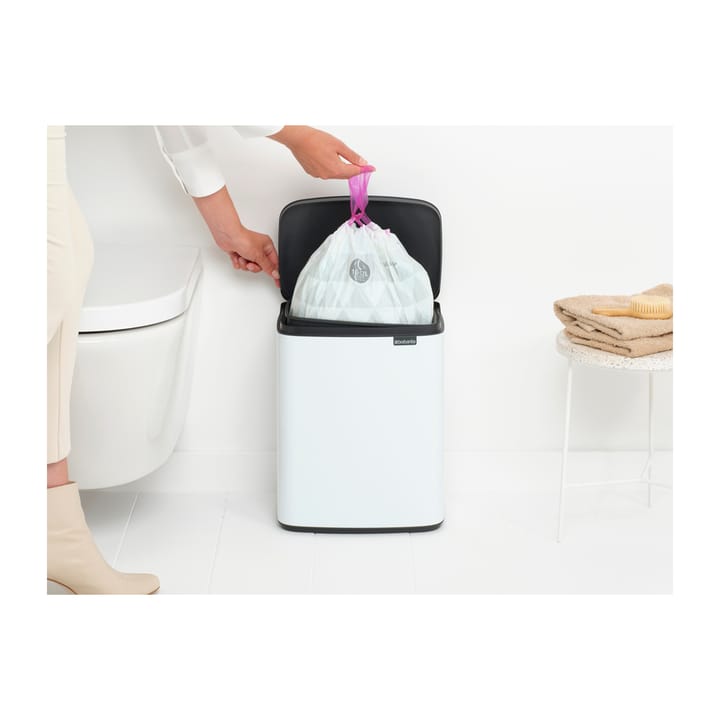 Bo afvalemmer 12 l, Wit Brabantia