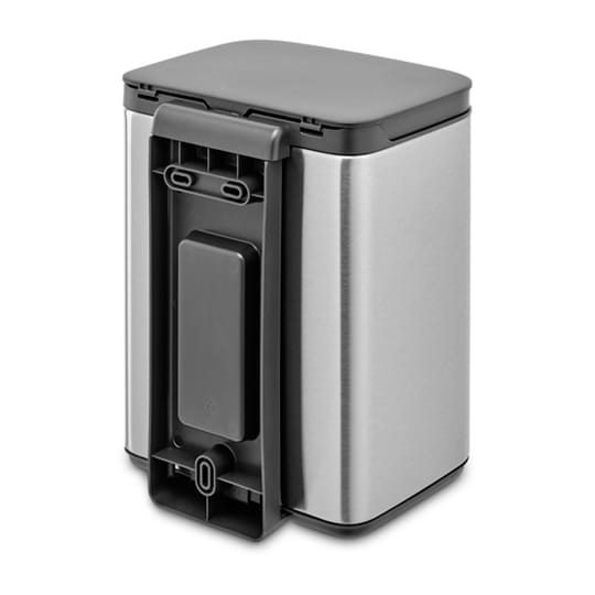 Bo afvalemmer 4 l, Matgeborsteld staal Brabantia