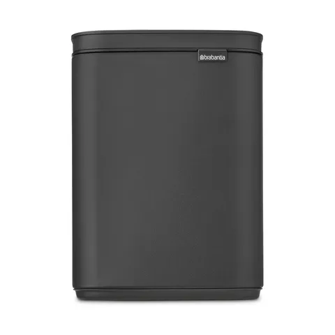 Bo afvalemmer 4 l, Mineral Infinite Grey Brabantia