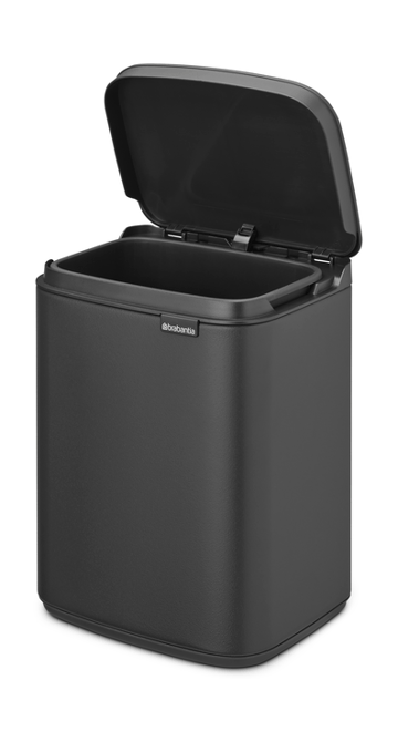 Bo afvalemmer 4 l - Mineral Infinite Grey - Brabantia
