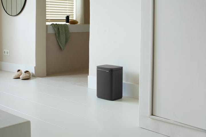 Bo afvalemmer 4 l, Mineral Infinite Grey Brabantia