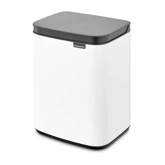 Bo afvalemmer 4 l, Wit Brabantia