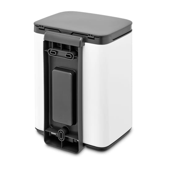 Bo afvalemmer 4 l, Wit Brabantia