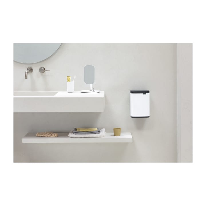 Bo afvalemmer 4 l, Wit Brabantia