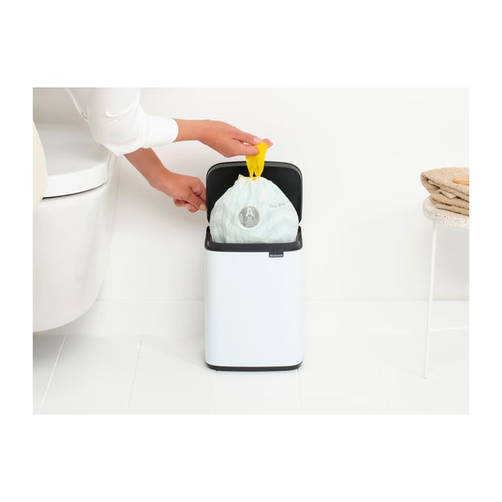 Bo afvalemmer 4 l, Wit Brabantia