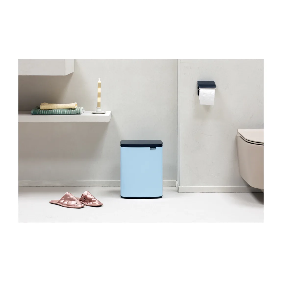 Bo afvalemmer 7 l, Dreamy Blue Brabantia