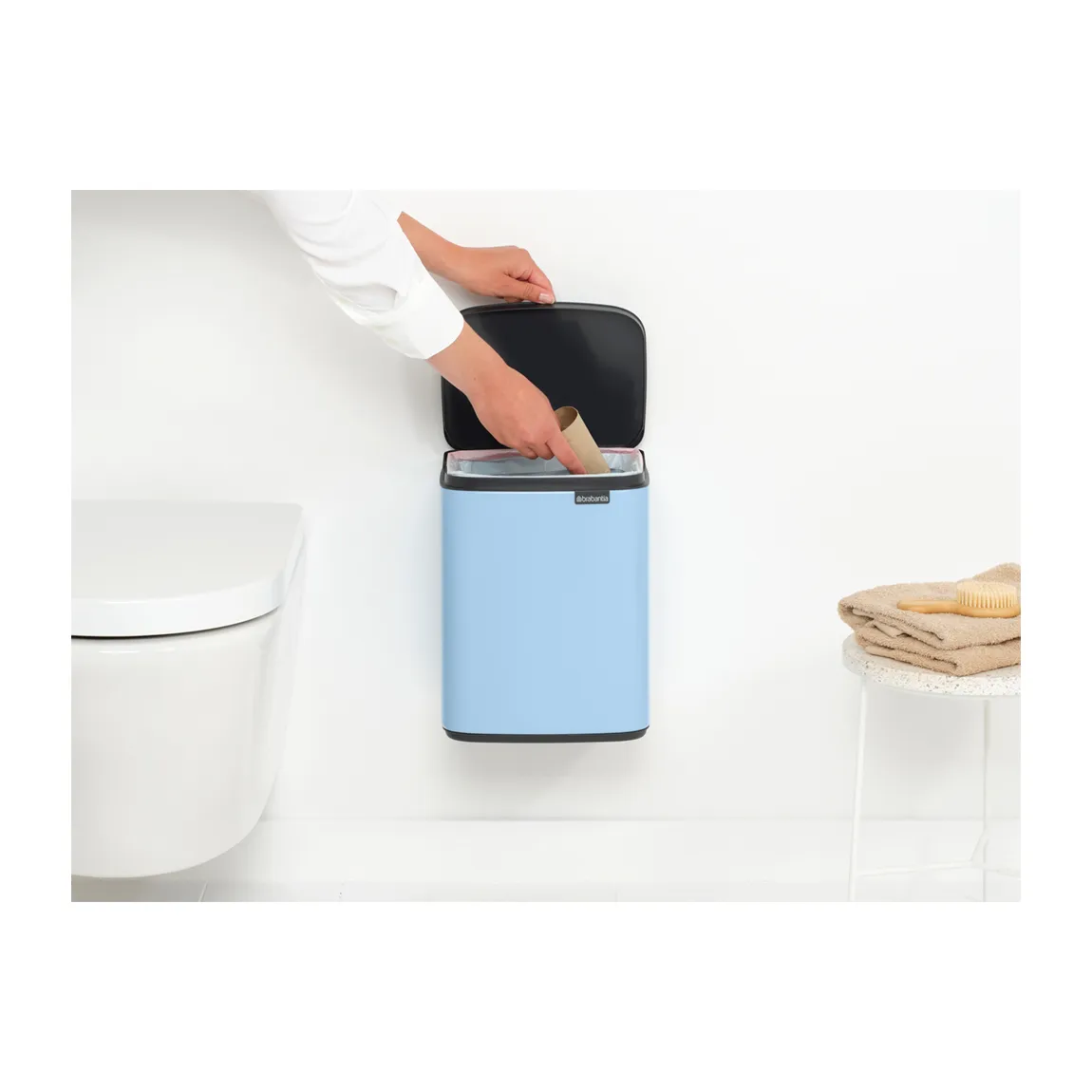 Bo afvalemmer 7 l, Dreamy Blue Brabantia