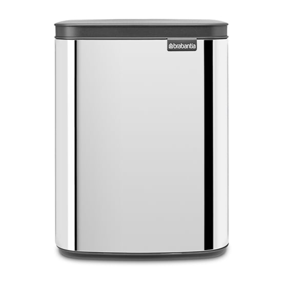 Brabantia Bo afvalemmer 7 l Glanzend geborsteld staal
