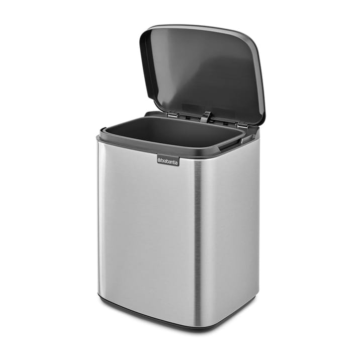 Bo afvalemmer 7 l, Matgeborsteld staal Brabantia