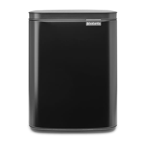 Bo afvalemmer 7 l - Matte black - Brabantia