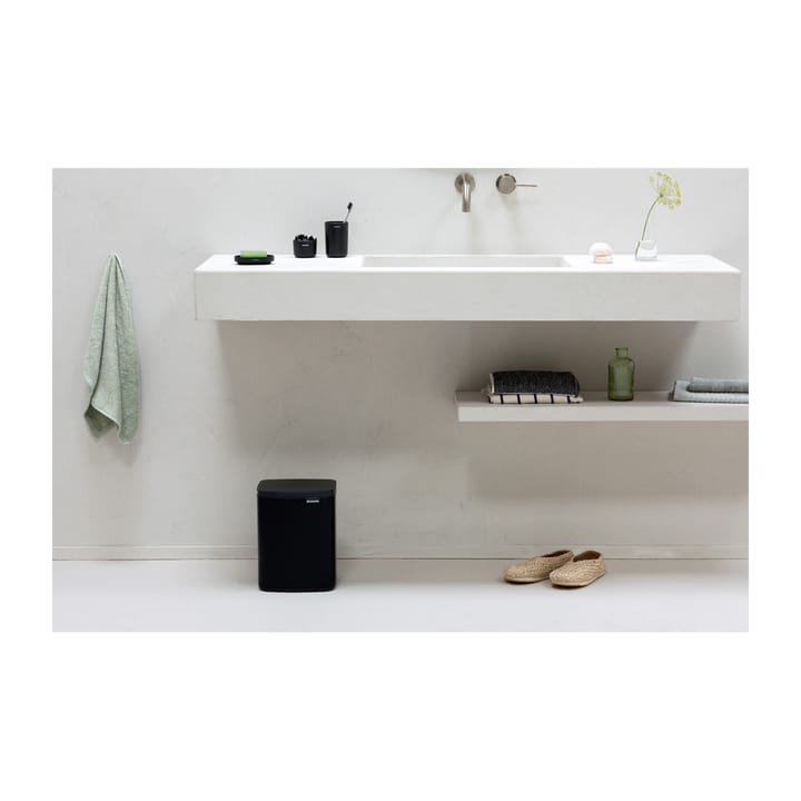 Bo afvalemmer 7 l, Matte black Brabantia