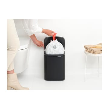 Bo afvalemmer 7 l - Matte black - Brabantia