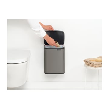 Bo afvalemmer 7 l - Platinum - Brabantia
