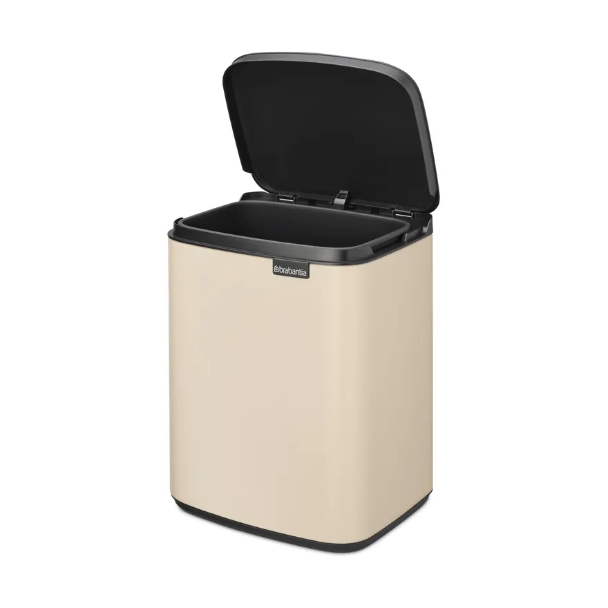Bo afvalemmer 7 l, Soft Beige Brabantia