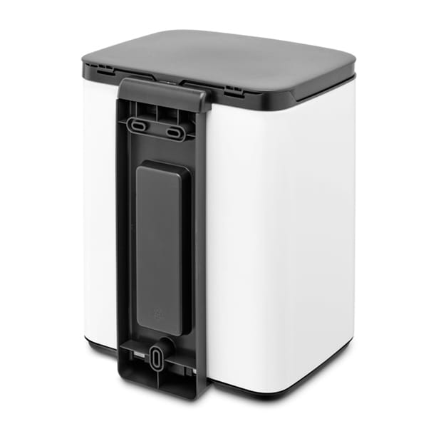 Bo afvalemmer 7 l, Wit Brabantia