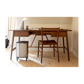 Bo afvalemmer hoog 12 l - Matgeborsteld staal - Brabantia