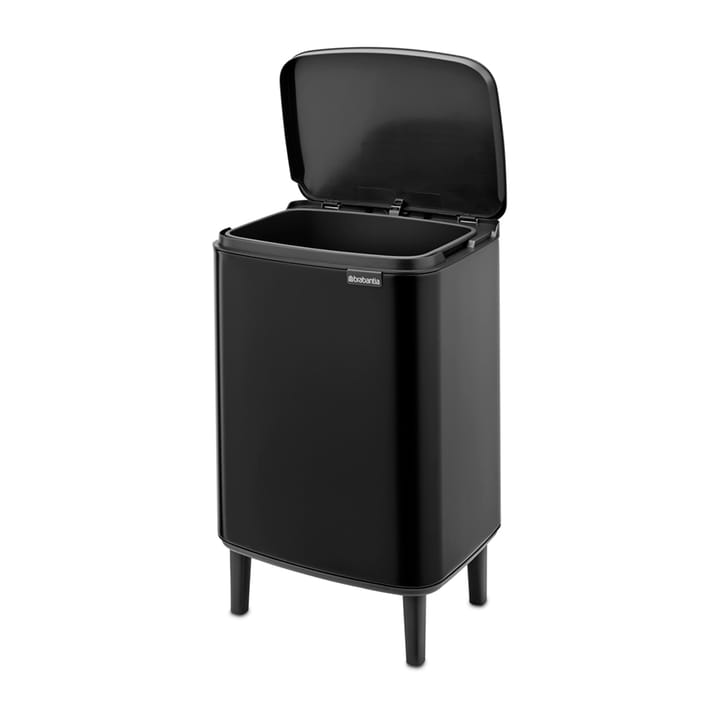 Bo afvalemmer hoog 12 l, Matzwart Brabantia
