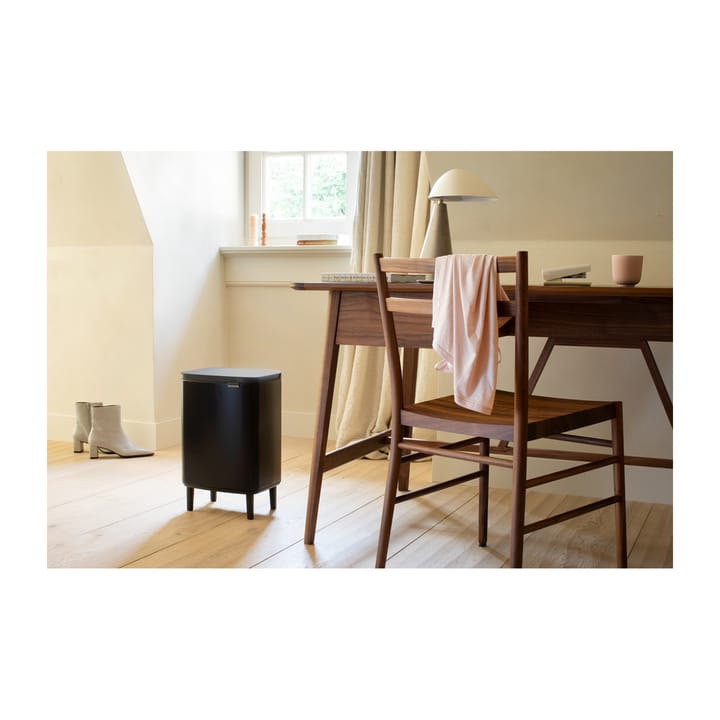 Bo afvalemmer hoog 12 l, Matzwart Brabantia