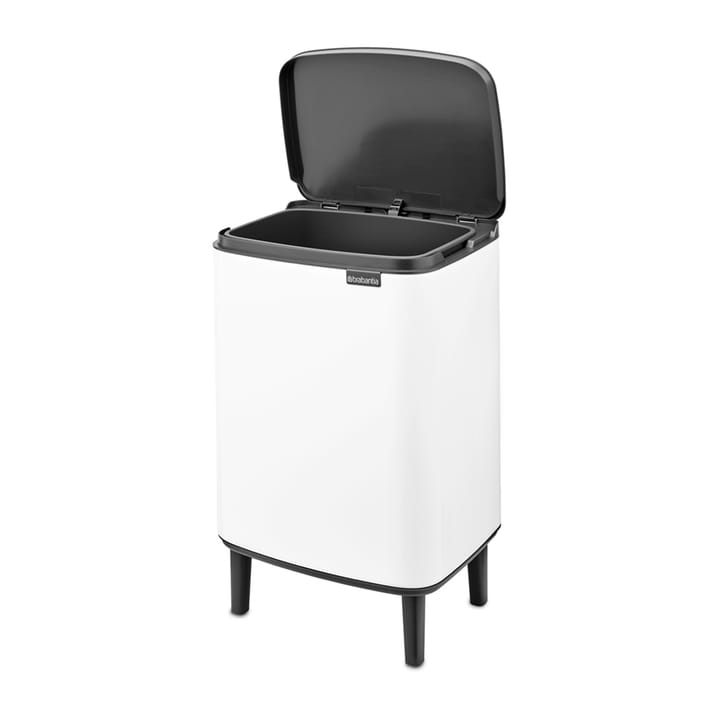 Bo afvalemmer hoog 12 l, Wit Brabantia