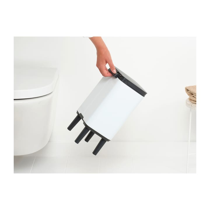 Bo afvalemmer hoog 4 l, Wit Brabantia