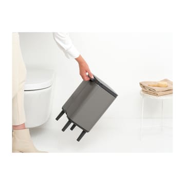 Bo afvalemmer hoog 7 l - Platina - Brabantia