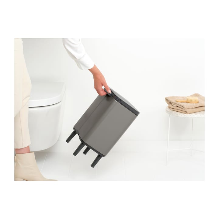 Bo afvalemmer hoog 7 l, Platina Brabantia
